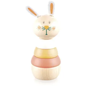 Zopa Wooden Rings Toy animal stacking animal toy wooden Rabbit 1 pc