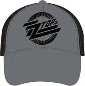 ZZ Top Cap Circle Logo Dark Grey